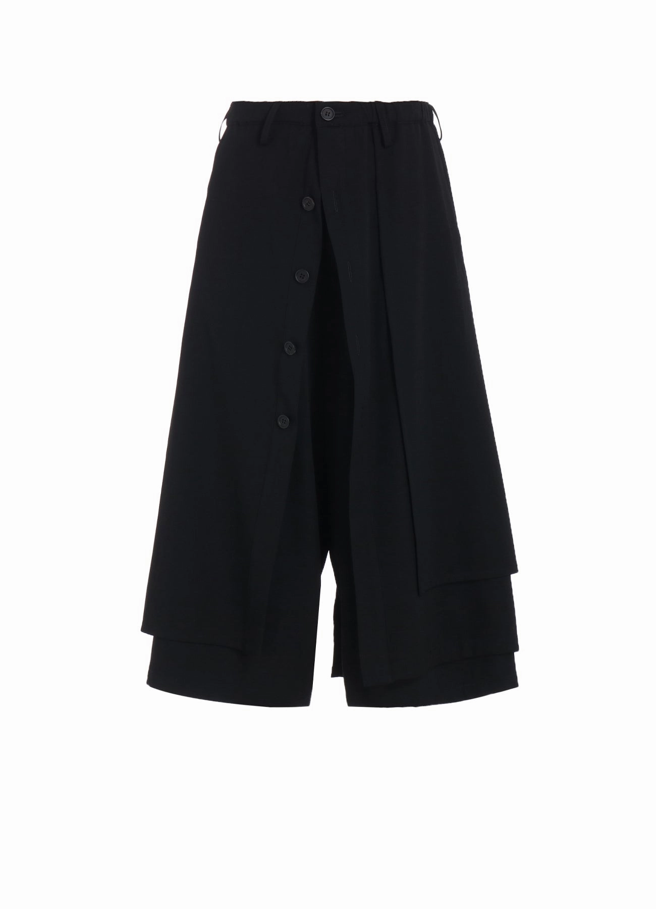 GABARDINE WRAP PANTS Stylish Waistband