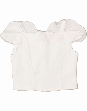 Trendsetter Choice Lightweight Feel GAI MATTIOLO Baby Girls T-Shirt Top 18-24 Months White