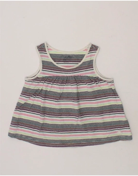 GAP Baby Girls Sleeveless A-Line Dress 18-24 Months Multicoloured Striped Best-Seller