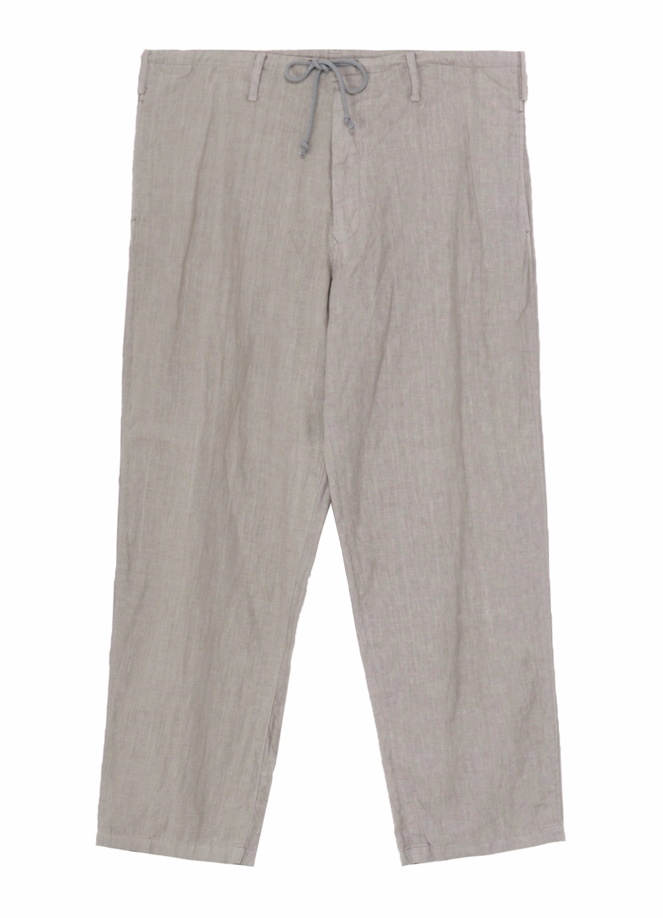 Quick Adjust Fit GARMENT DYE FLAX DRAWS STRING PANTS