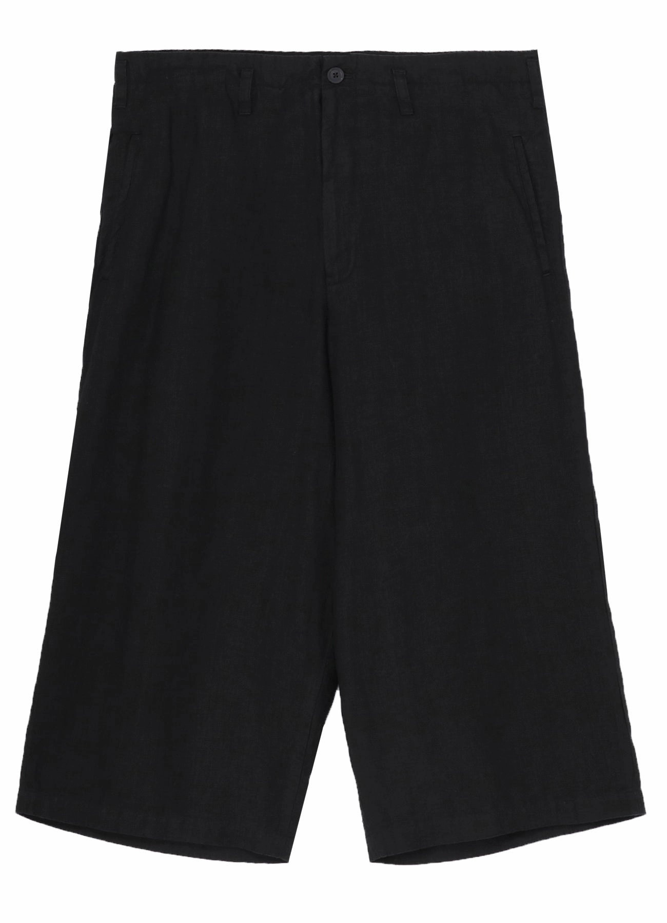 GARMENT DYE FLAX WIDE HALF PANTS Perfect Length