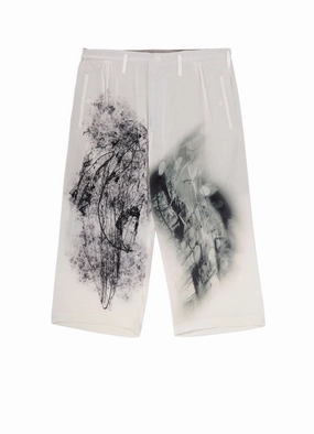 GATHER DETAIL PRINT PANTS Chill Ready