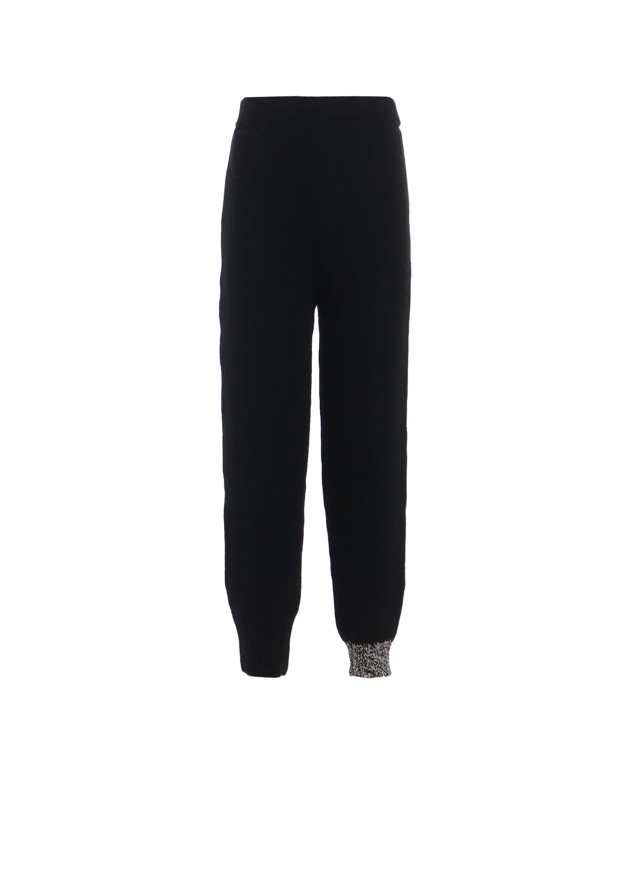 Crew Neckline SHETLAND KNIT PANTS