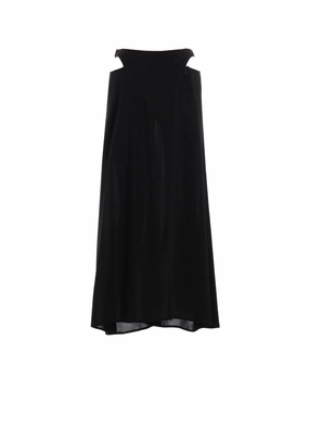 Relaxed Design LAWN WAIST BELT SKIRT