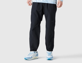 HighDensityWeave Gramicci Nylon Packable Track Pants / Black