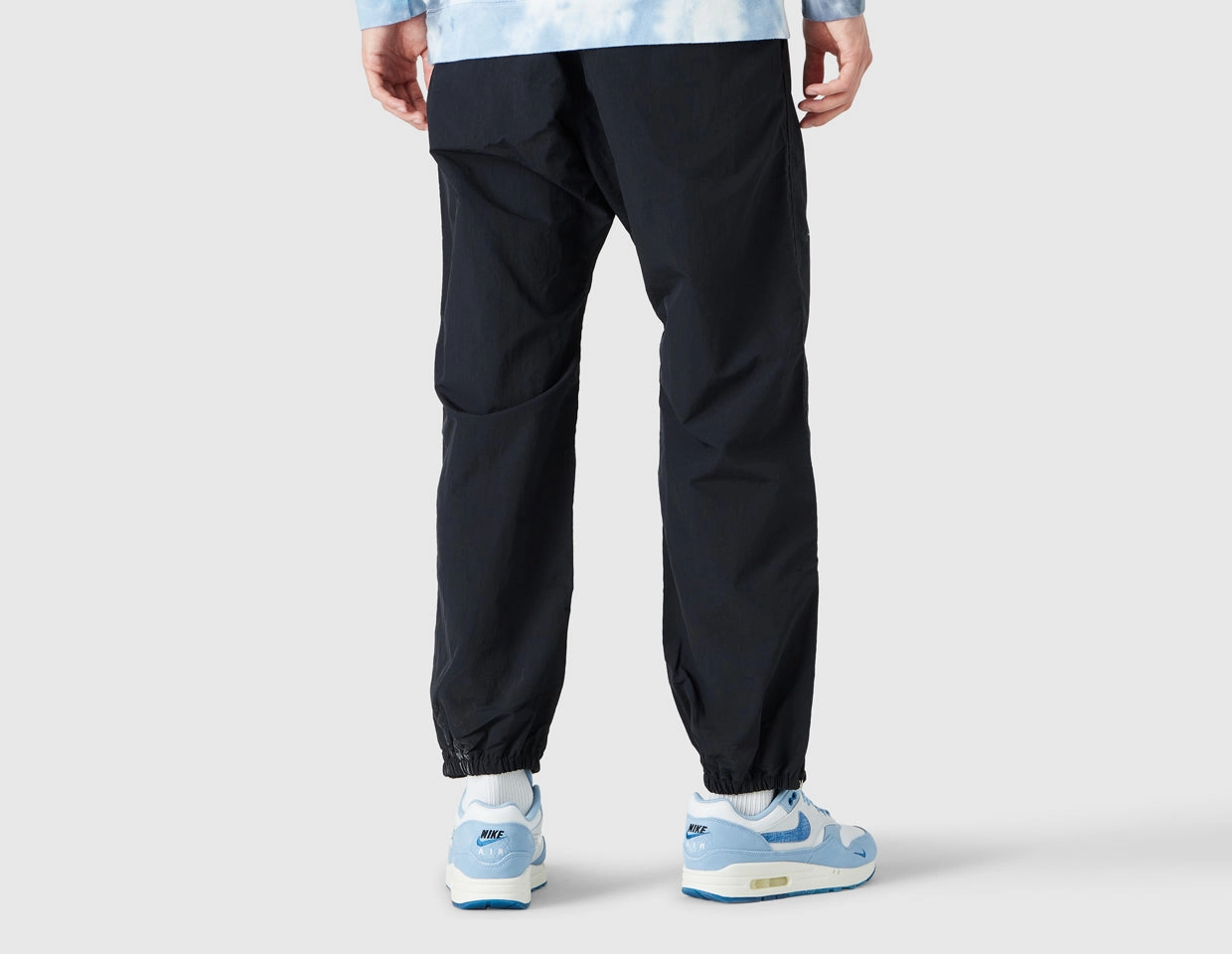 Gramicci Nylon Packable Track Pants / Black Perfect Stretch