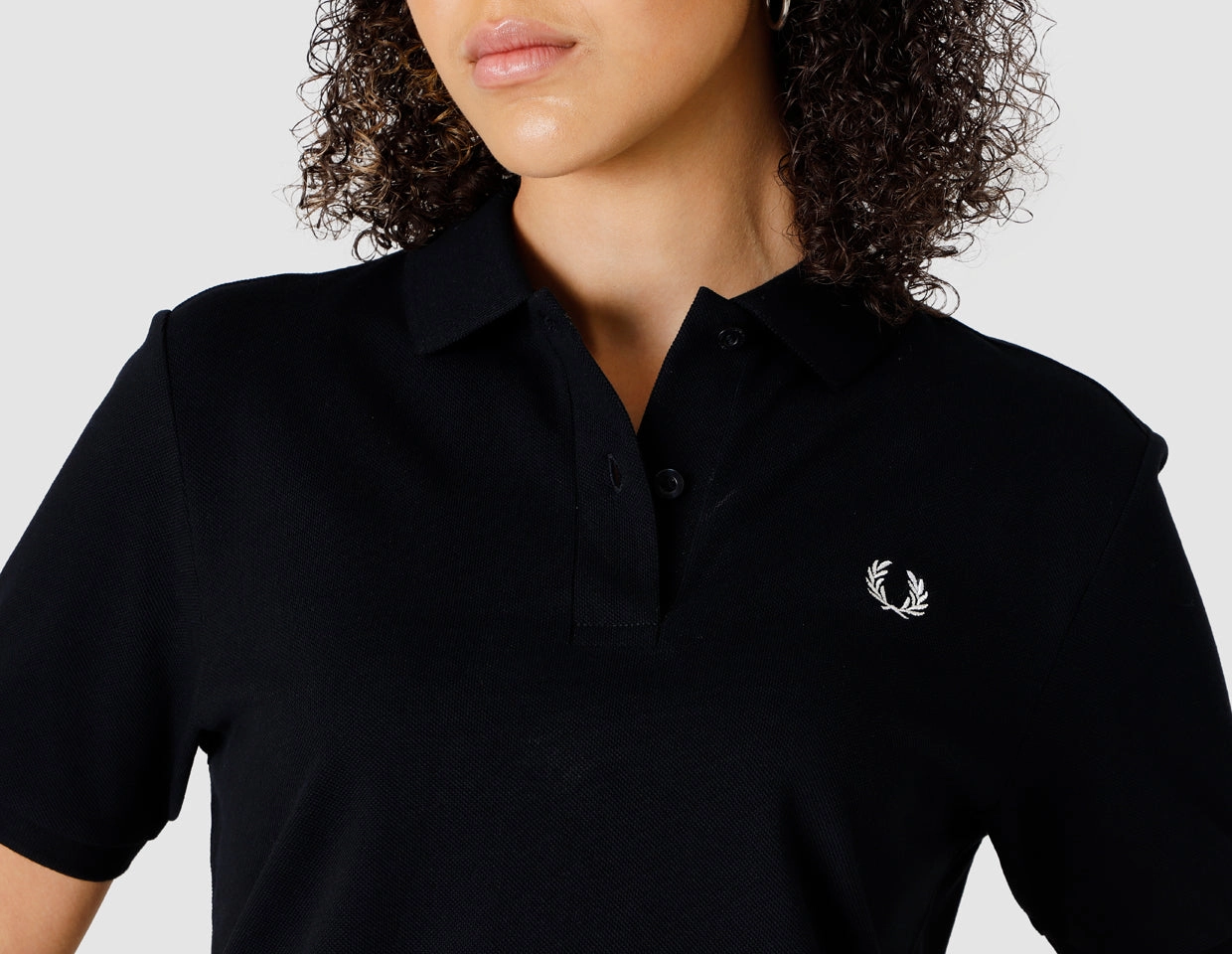 Easy and Relaxed Fred Perry Womens Fred Perry Shirt / Navy