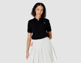 Fred Perry Womens Fred Perry Shirt / Navy MultipurposeCuffs