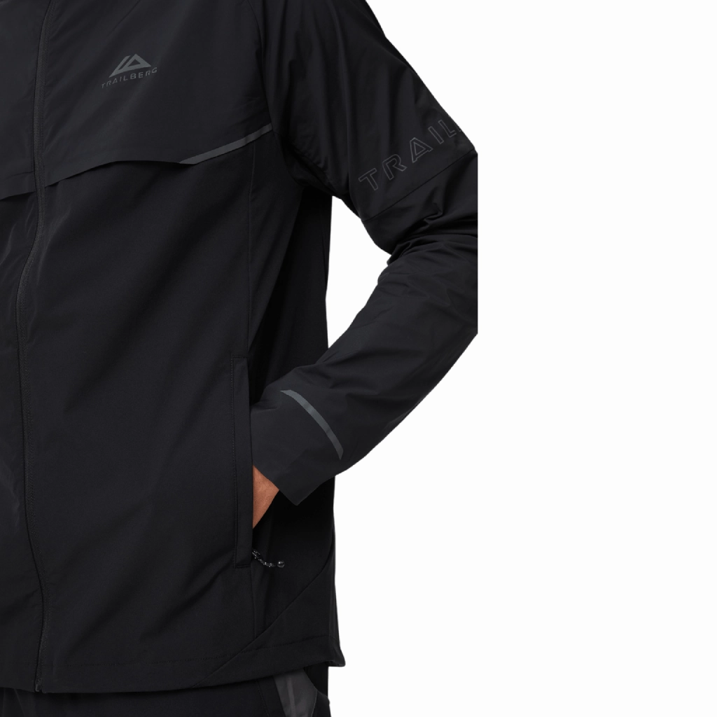 Forward Motion Low-profile structure improves reaction time Trailberg Storm 2.0 Hood Jacket Men