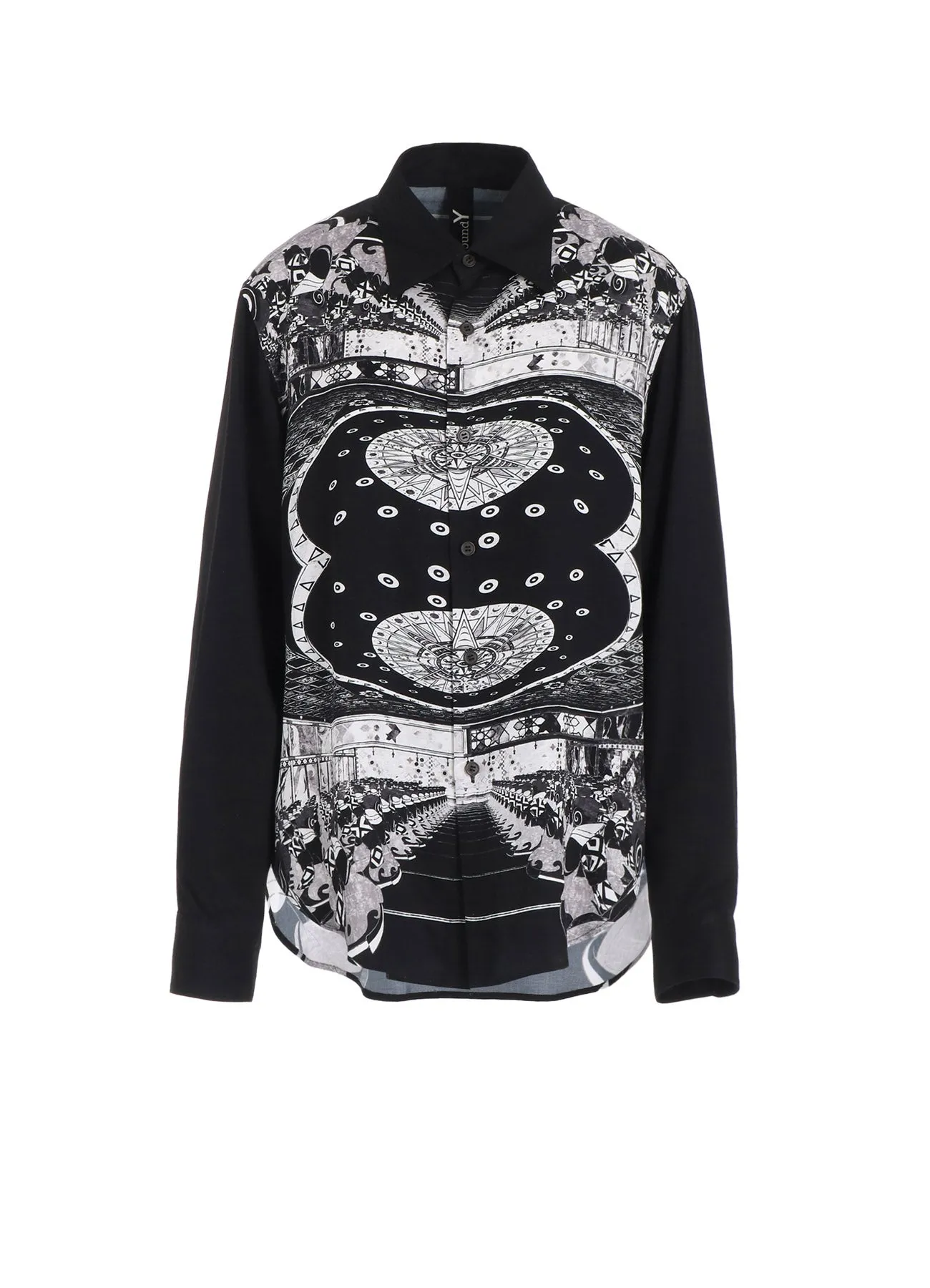 high-low hem High-End Finish Ground Y ?? ??MONONOKE The Movie??  Collaborate Collection OHIROMA RAYON BLOUSE