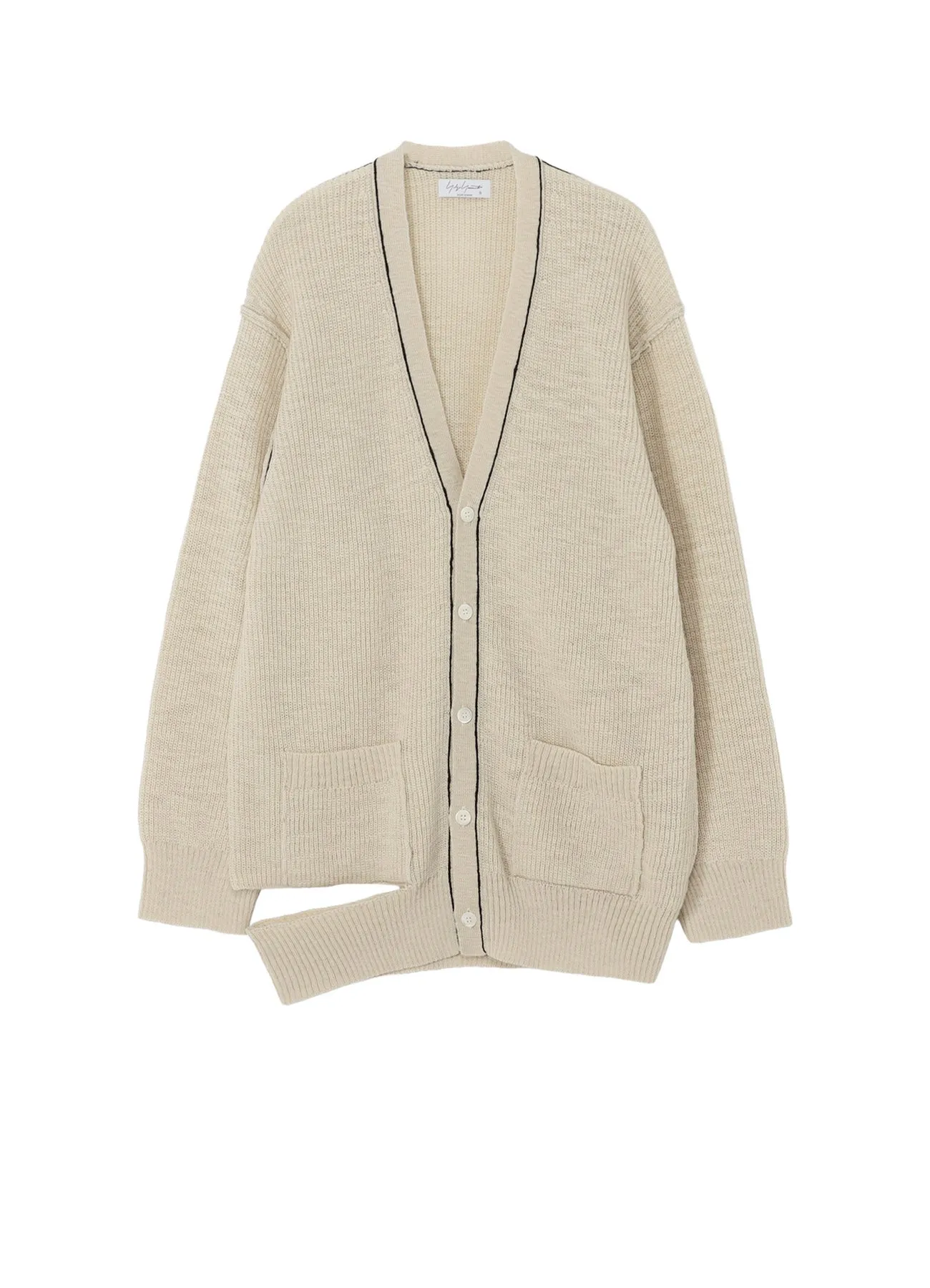 HALF CARDIGAN SLIT DETAIL V NECK CARDIGAN Turtle Neck Variant AntiPilling Finish