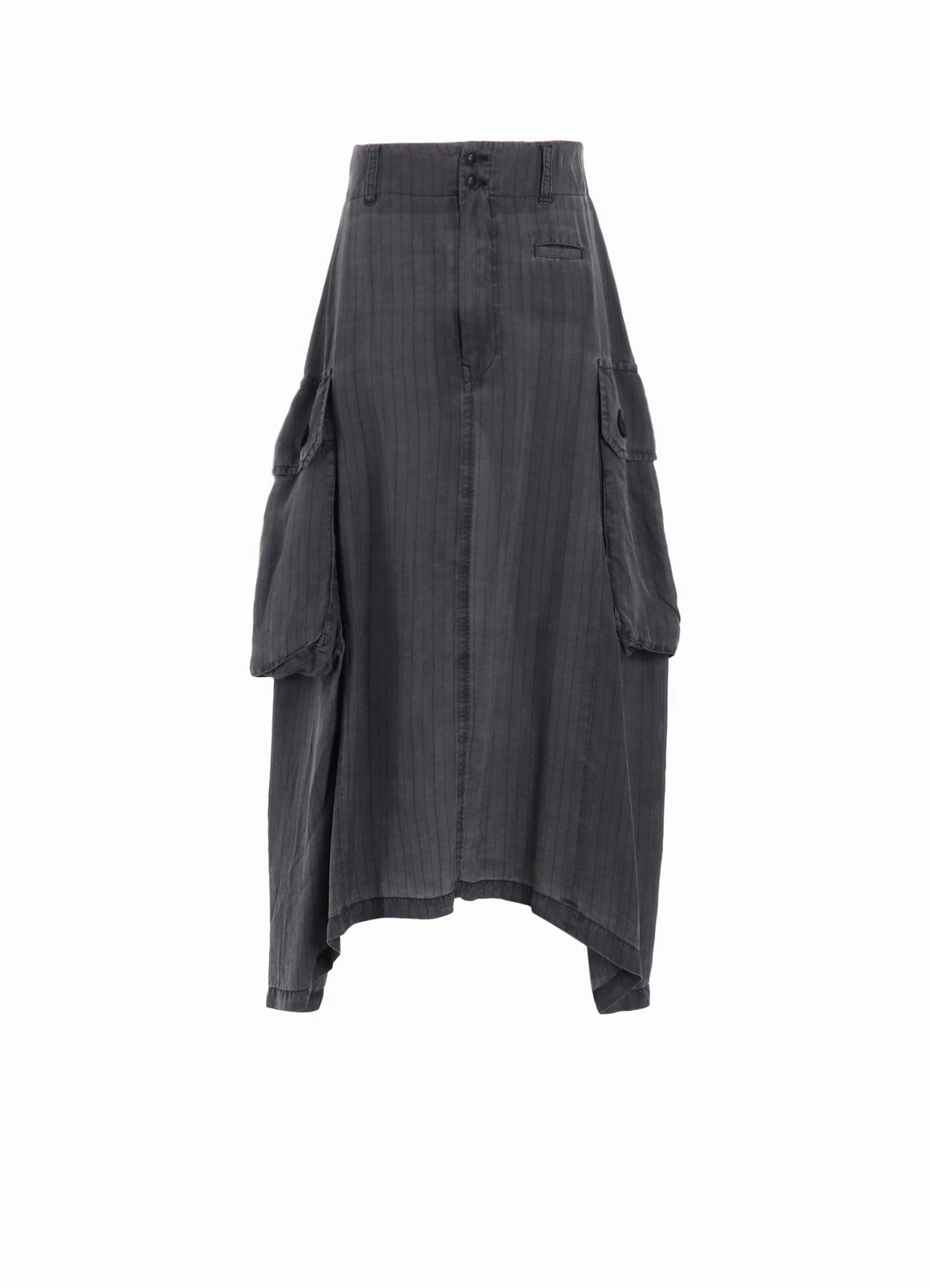 CUPRO STRIPE CARGO SKIRT Quiet Luxury