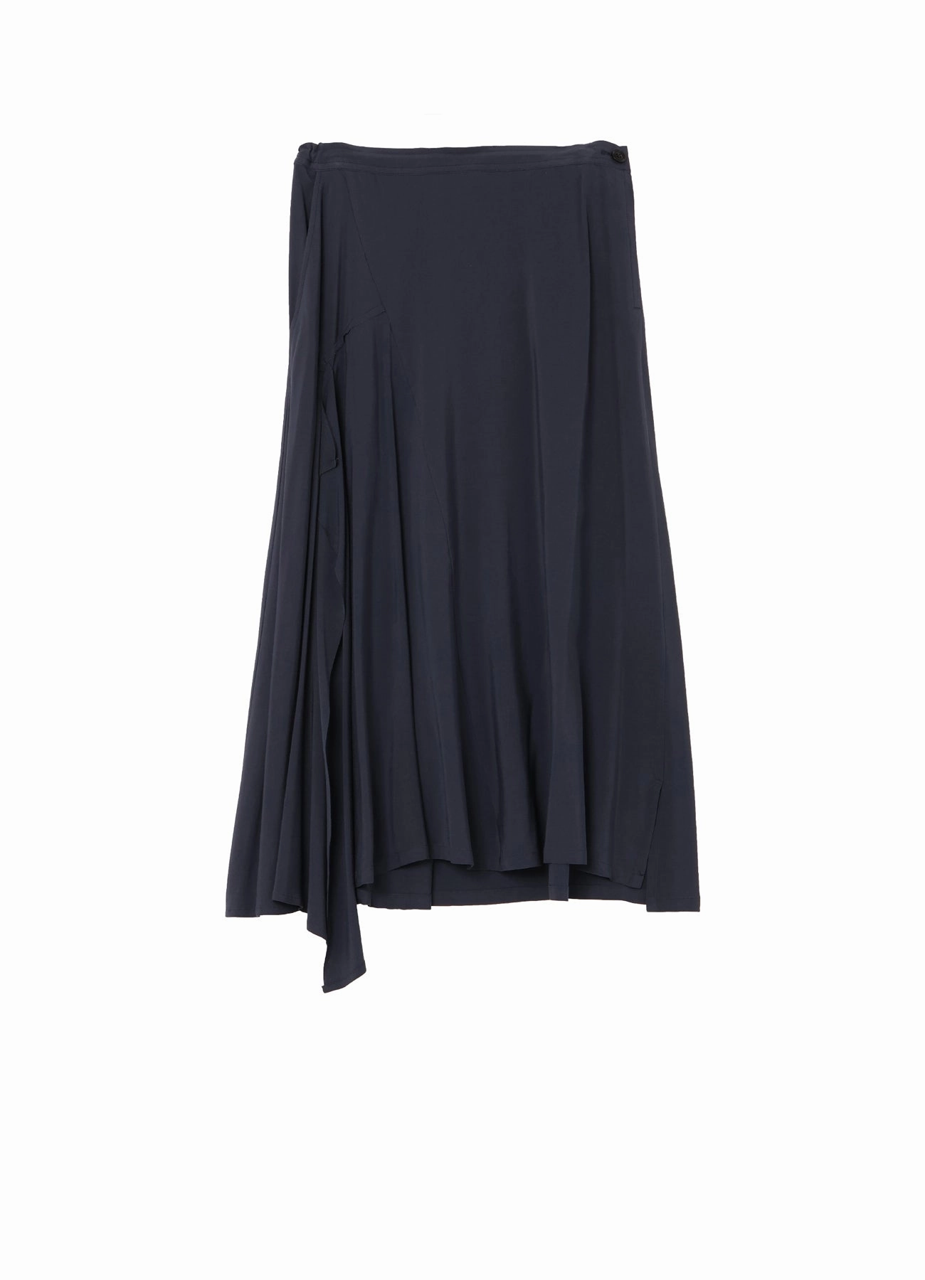 Travel Vibe HARD TWISTED GABARDINE RIGHT SIDE SLIT FLARE SKIRT
