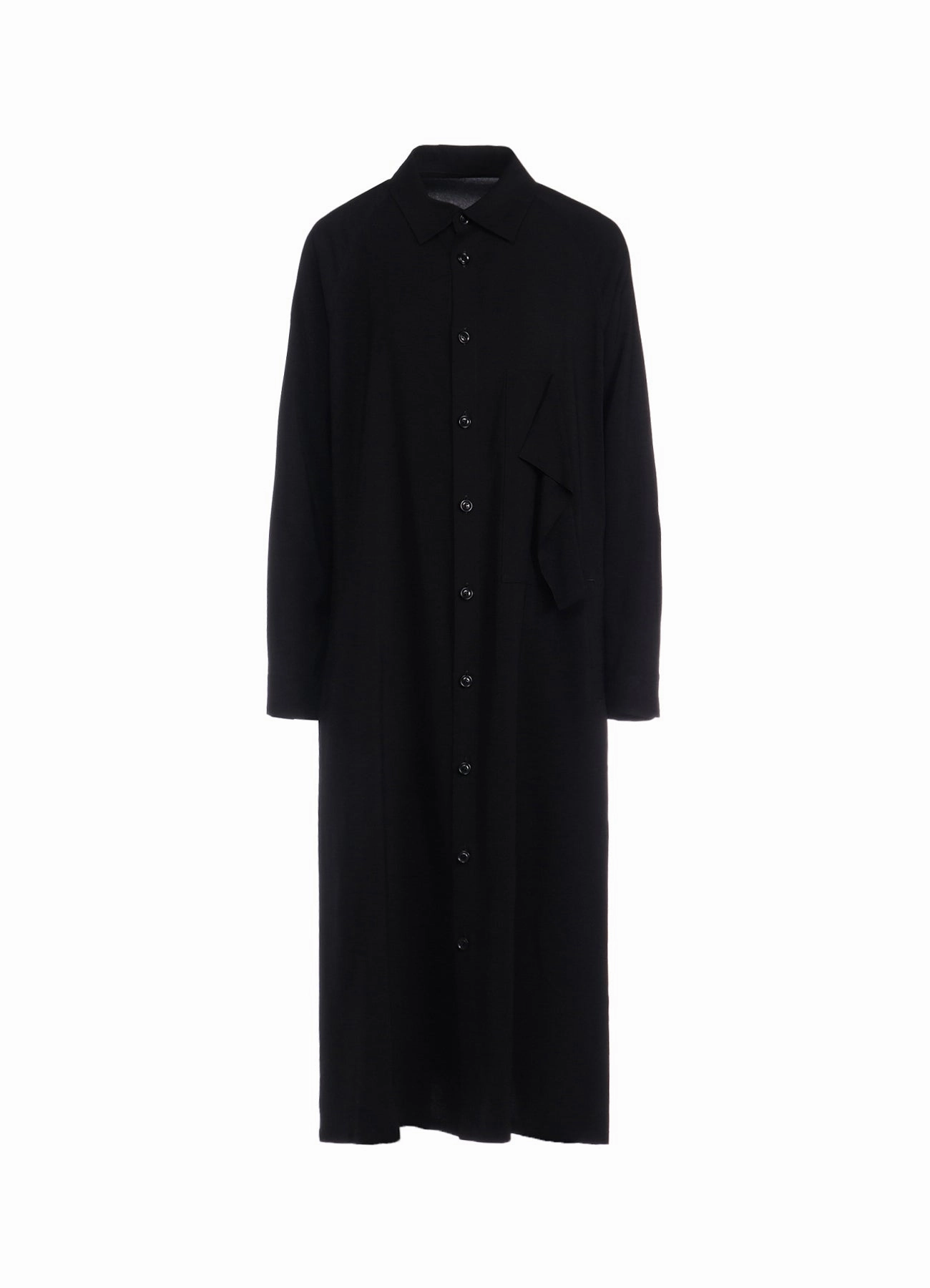 Fitted Look HARD TWISTED GABARDINE SHIRT DRESS