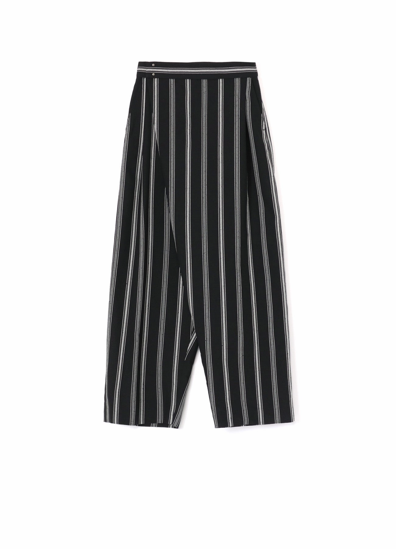Street Ready Adaptable Design HARD TWISTED STRIPE PLEATED PANTS