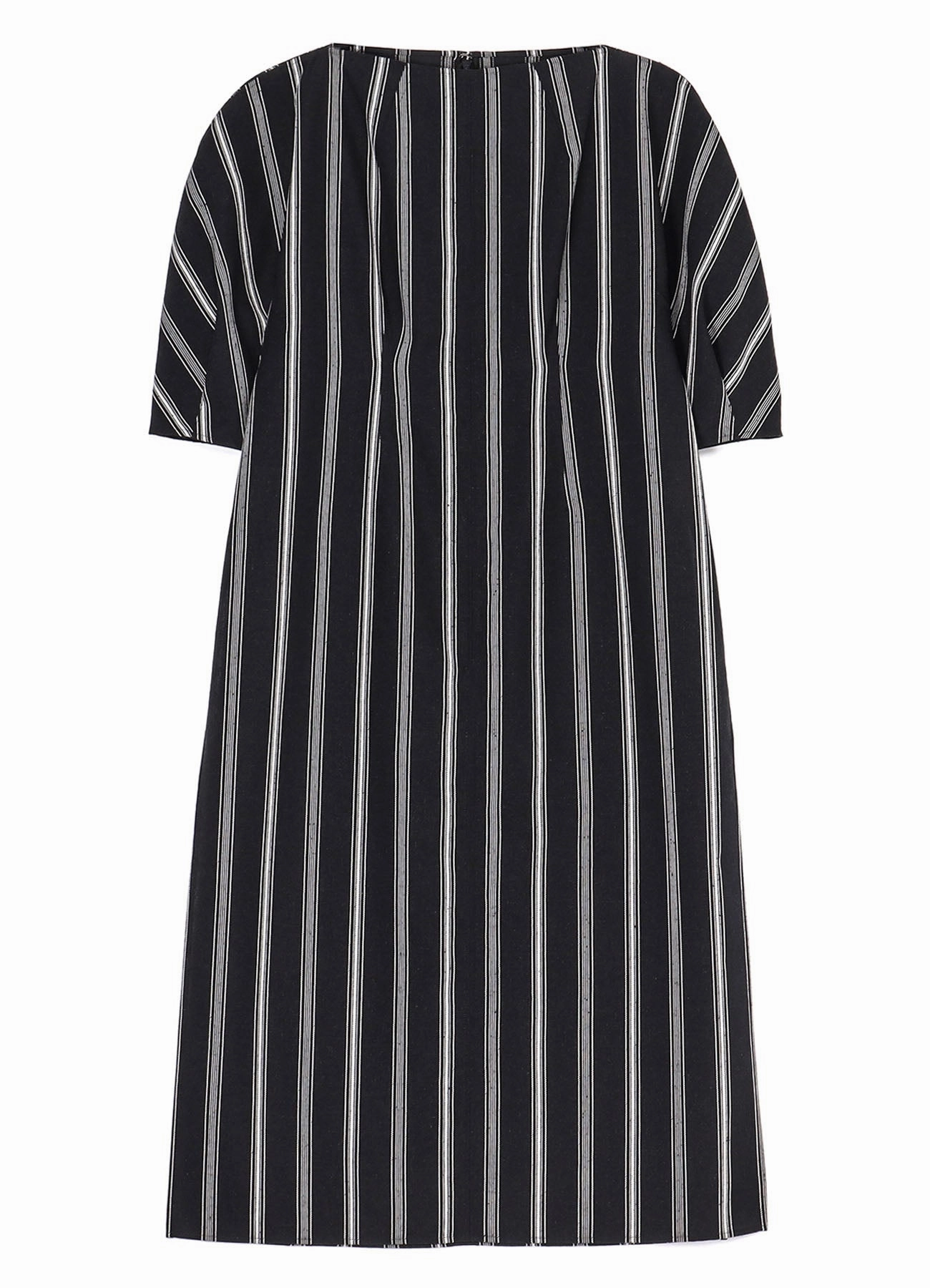 HARD TWISTED STRIPE SLIT DRESS windproof Vibrant Style