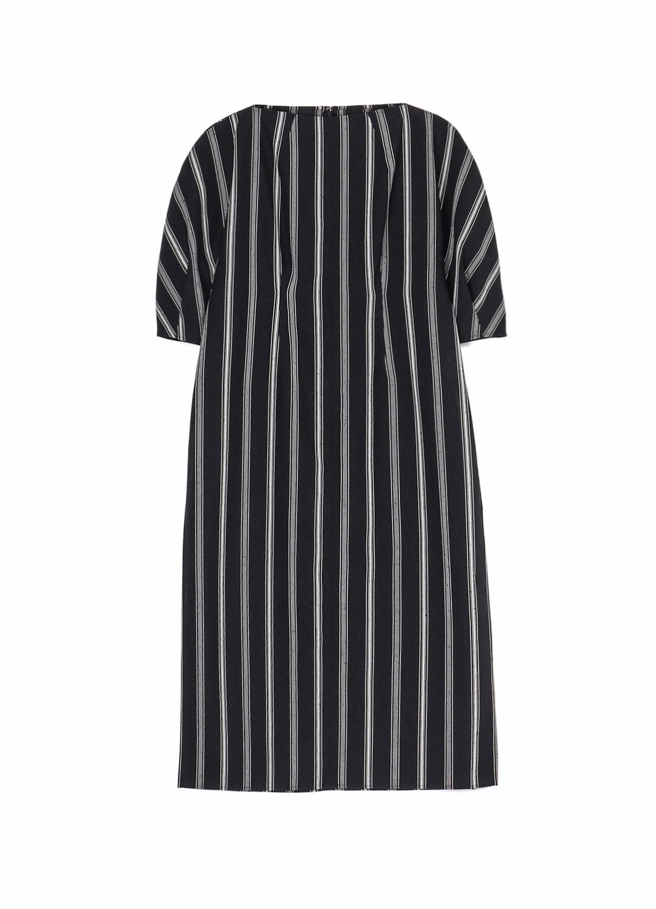 Casual chic dress HARD TWISTED STRIPE SLIT DRESS