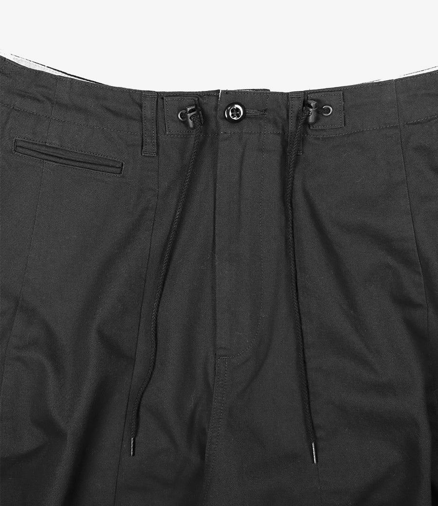 No Ride Up HD Military Pant ?C Black Chino Twill