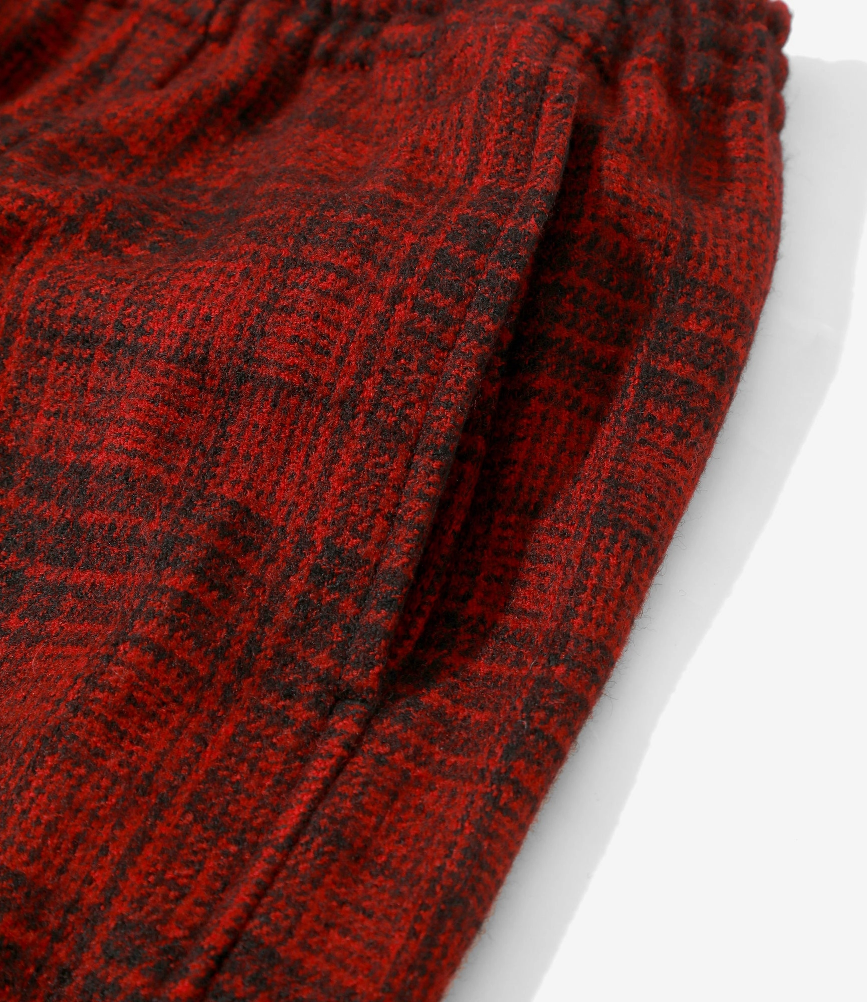 HD Pant ?C Red Glen Plaid Wool Comfy Texture