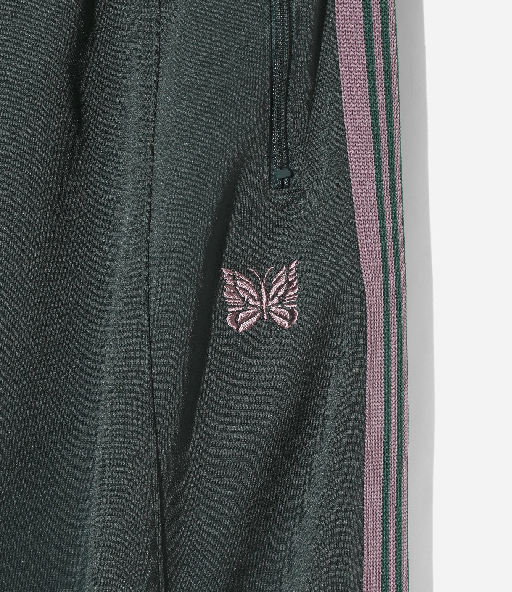 HD Track Pant ?C Green Smooth Polyester Vintage Wash Minimalist Fit