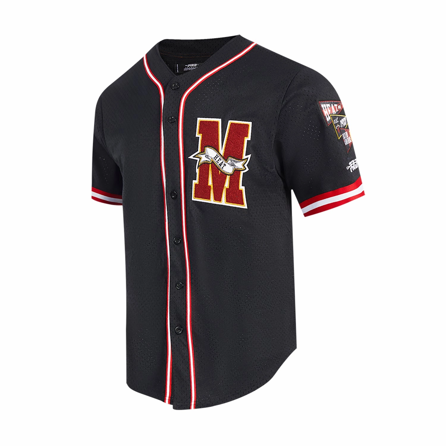 polo neck Lightweight Shirt Heat Team Pennants Mesh Jersey - Mens