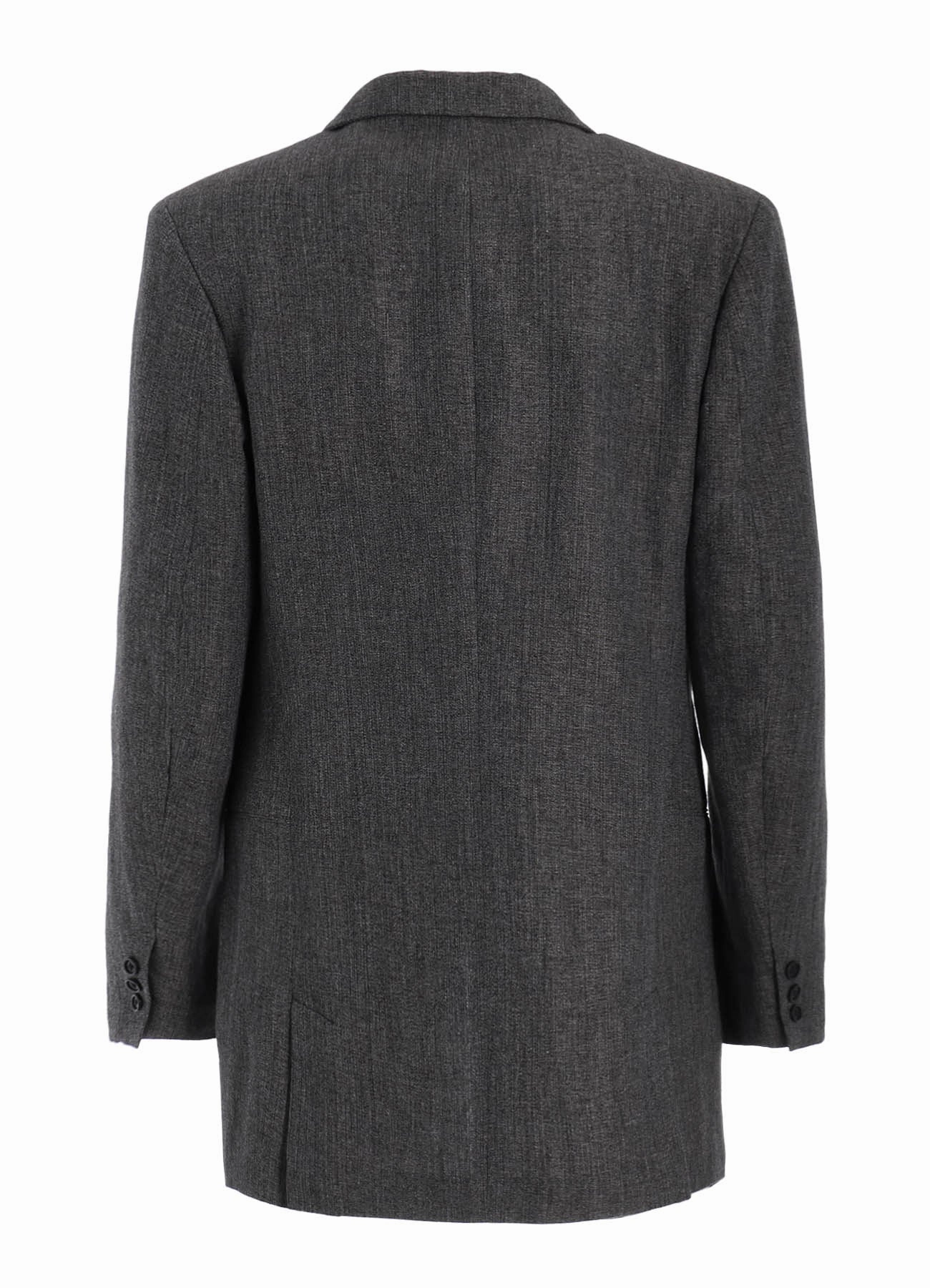 HEATHER KHADI JACKET WITH PARALLEL PANELED futuristic Last