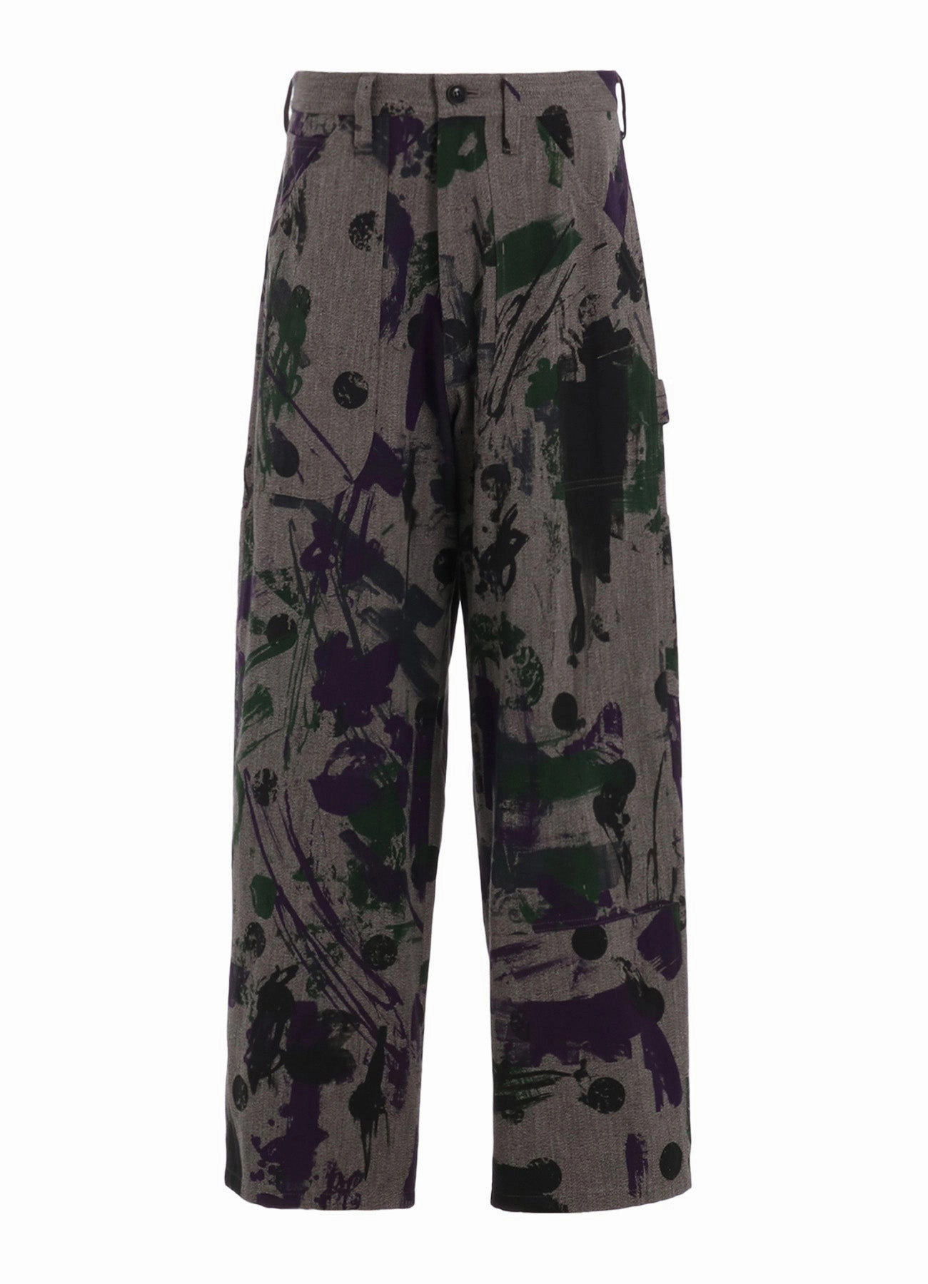 HEATHER POLKA DOT WORK PANTS Sporty Stretch Fit Versatile Wearable