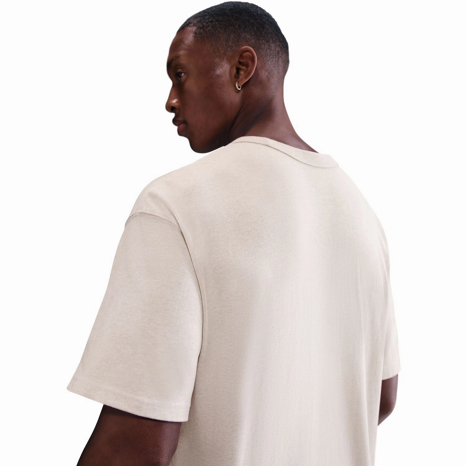 Heavyweight Loose Fit Tee-Mens Minimalist Design Eco-friendly