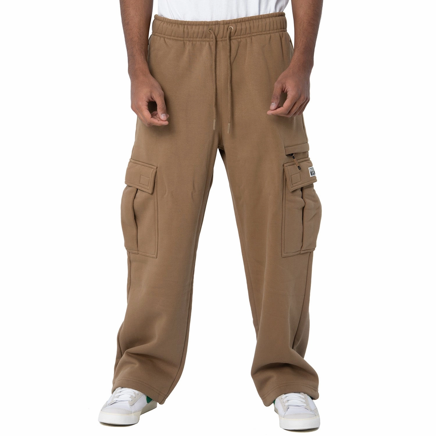No Pinch Wind Resistance Heavyweight Open Hem Cargo Sweatpant - Mens