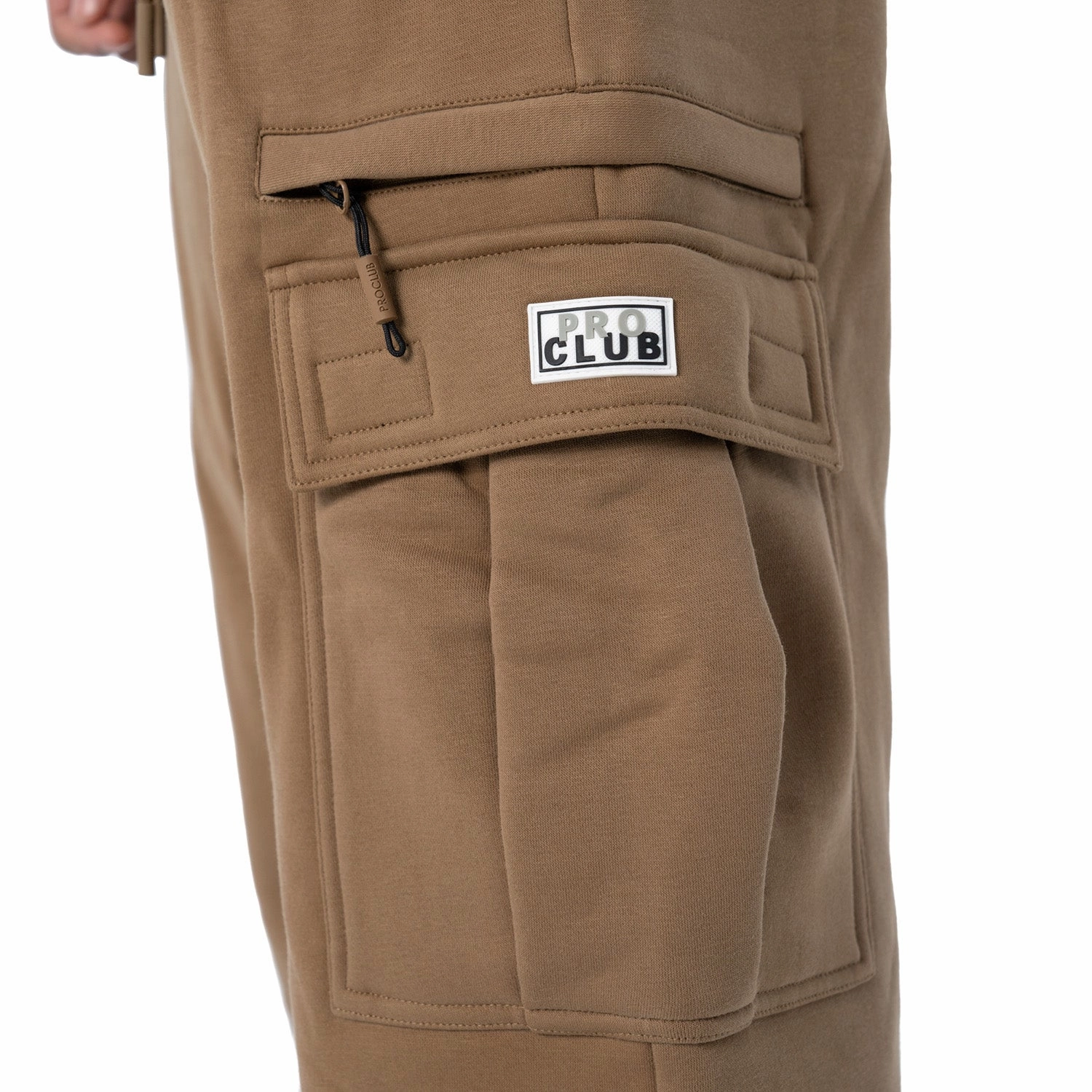 Heavyweight Open Hem Cargo Sweatpant - Mens Soft Design Relaxed Cut