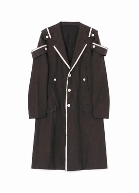 Infrastructure HEMP CLOTH K-SHOULDER EPAULET LONG J