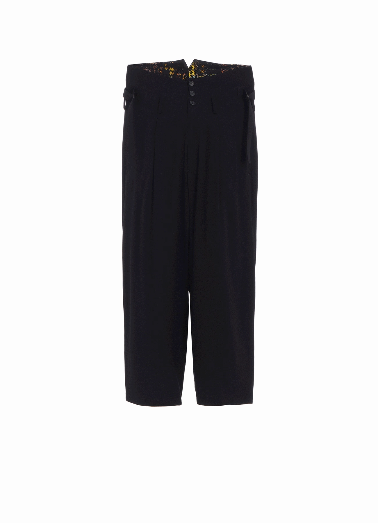 HIDDEN YELLOW INKGLEN FOLDOVER SUSPENDER PANTS Minimal Comfort Slim Fit Design