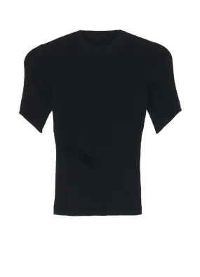 HIGH GAUGE C SINGLE JERSEY SLASH DESIGN KNIT Layer Option Easy Silhouette