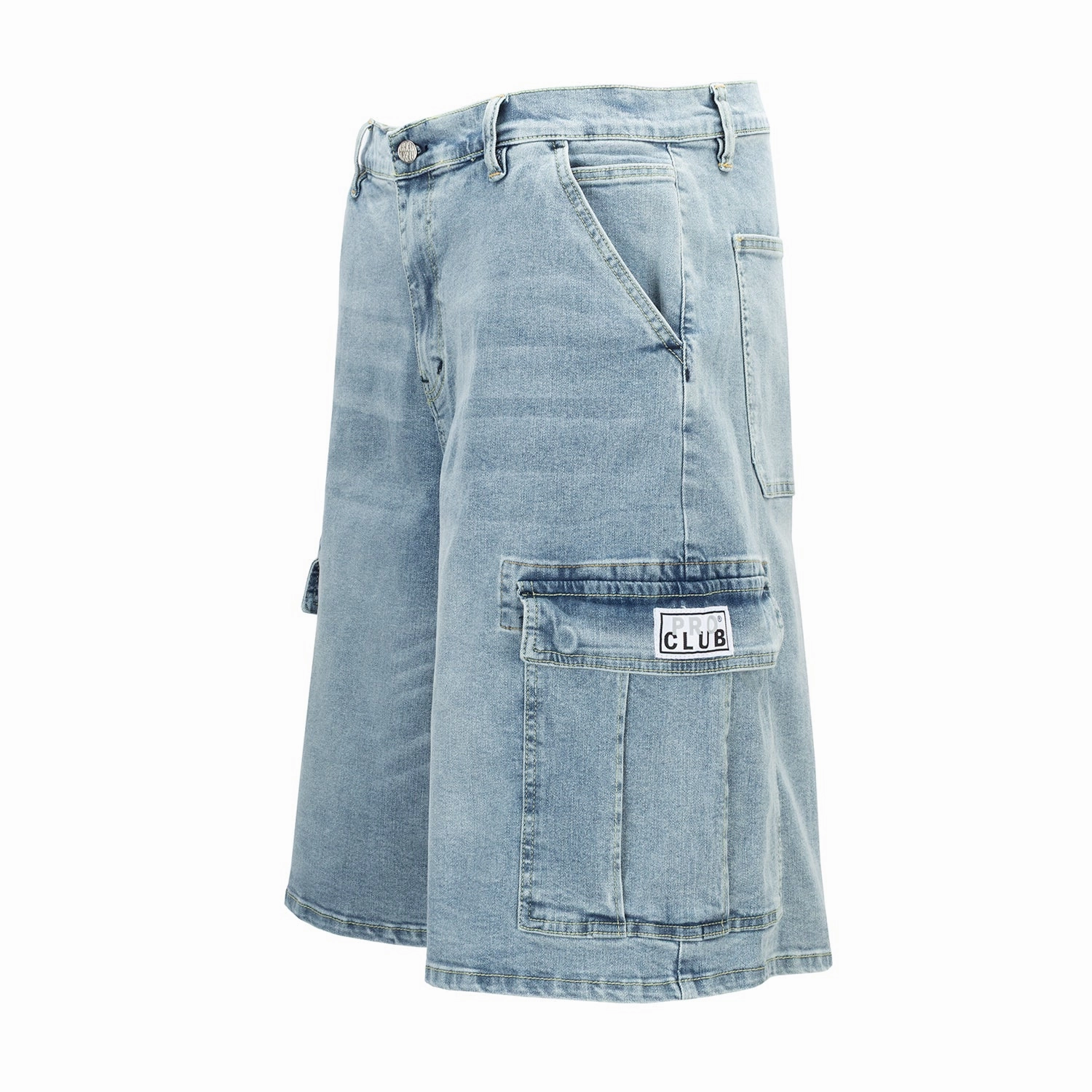 Baggy Denim Cargo Short -Mens Daily Wear