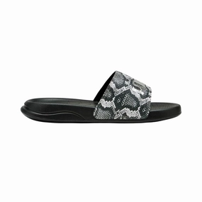 Agile Women's Flip Flops Puma Popcat 20 Snake Chic Black