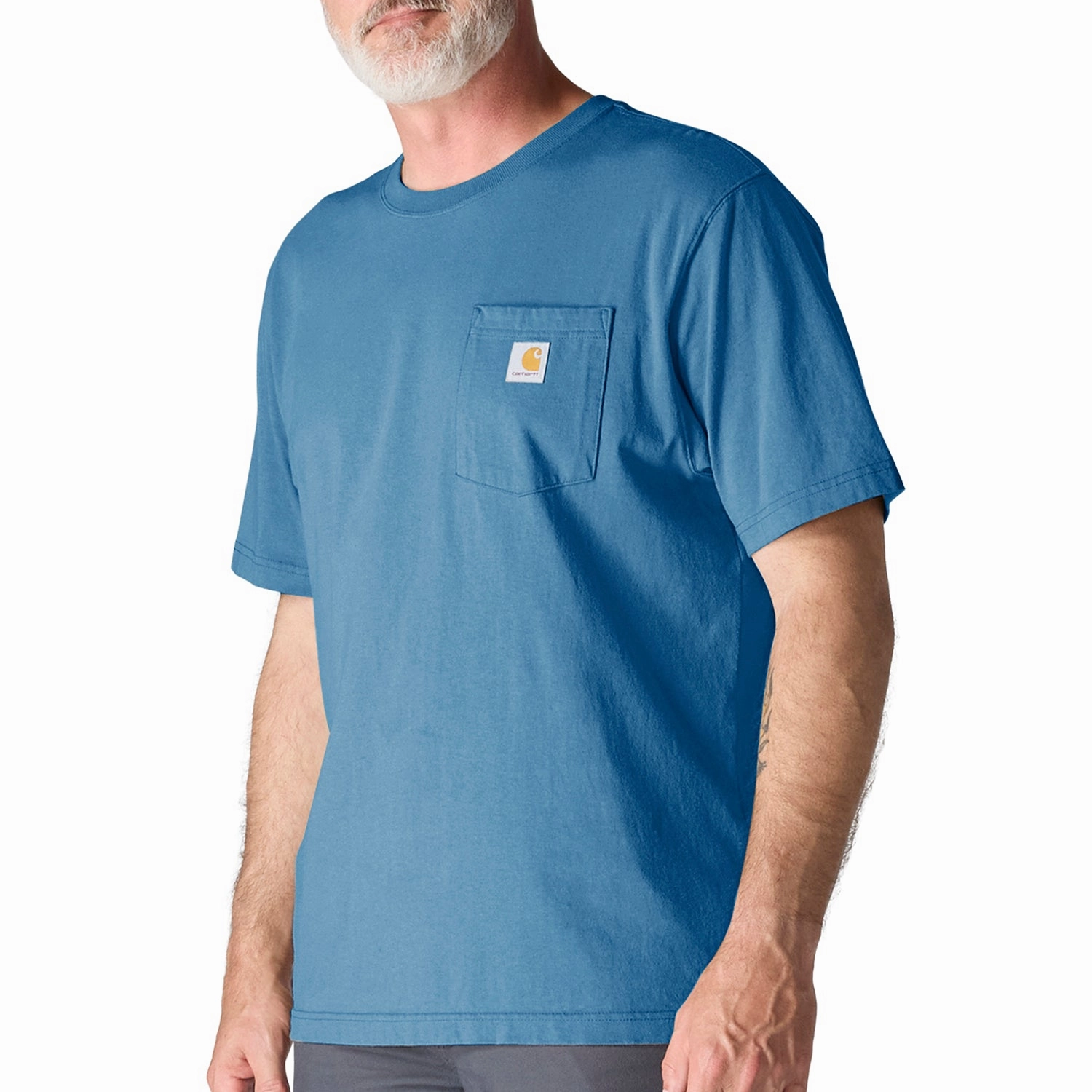 HW Loose Fit Pocket Tee -Mens Quick Dry Fabric