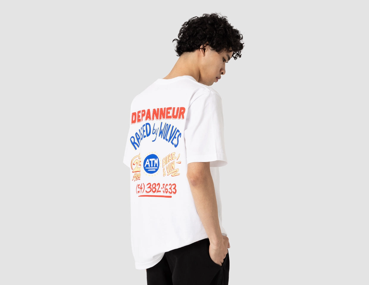 Raised by Wolves Depanneur T-shirt / White Holiday Trend Comfort and style