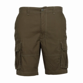Chill Style Breathable Side Vents Woven Twill Ripstop Short - Mens