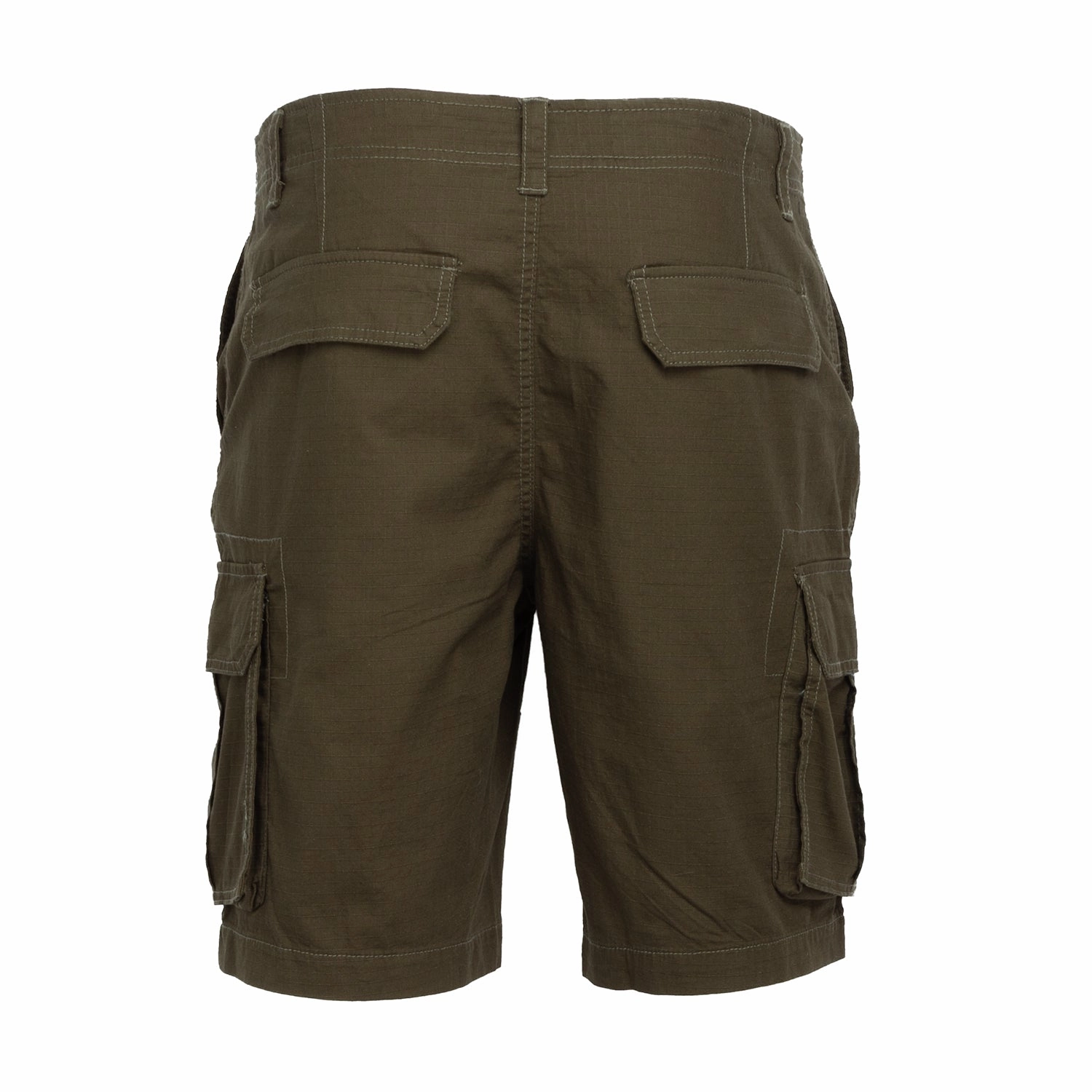 Unisex style Holiday Wear Woven Twill Ripstop Short - Mens