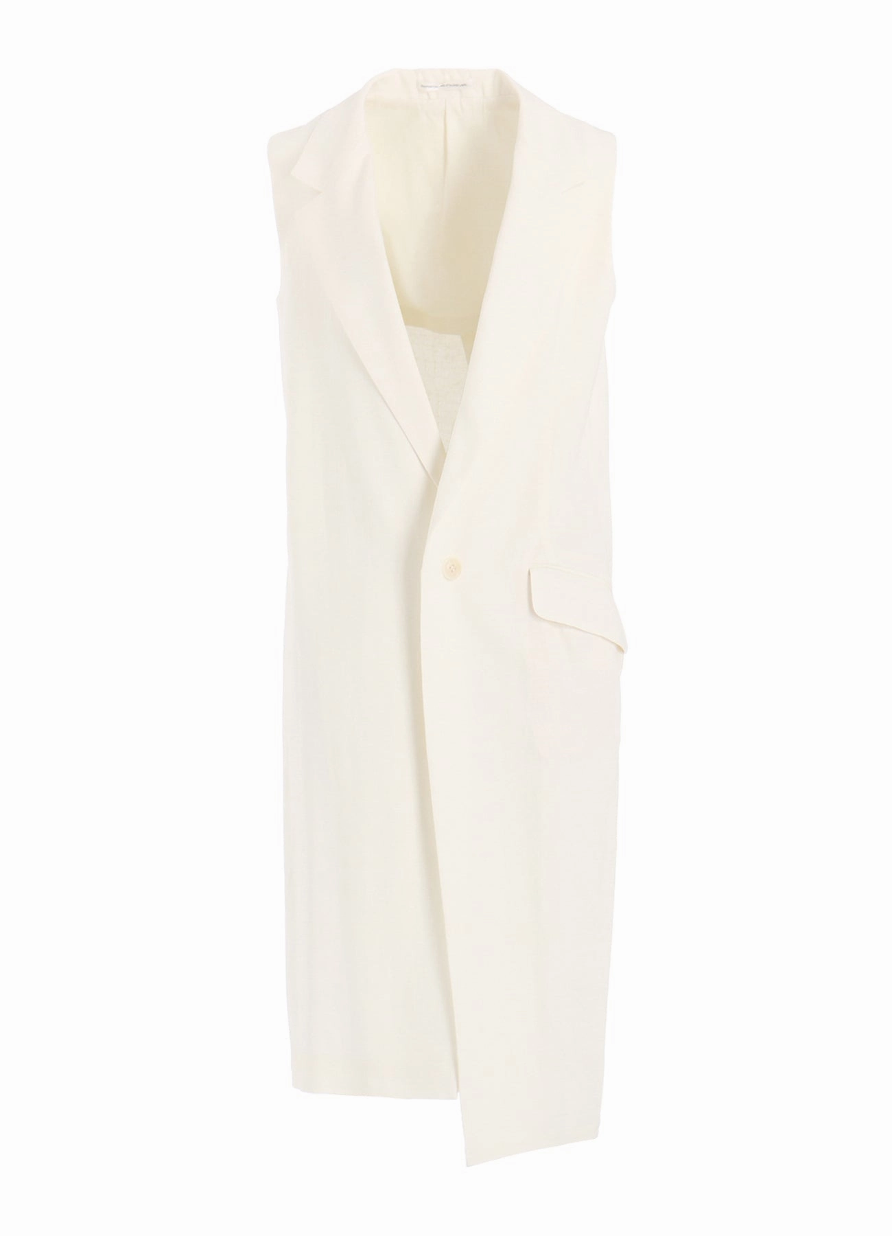 Romance RY/LI CANVAS SLEEVELESS ASYMMETERIC JACKET