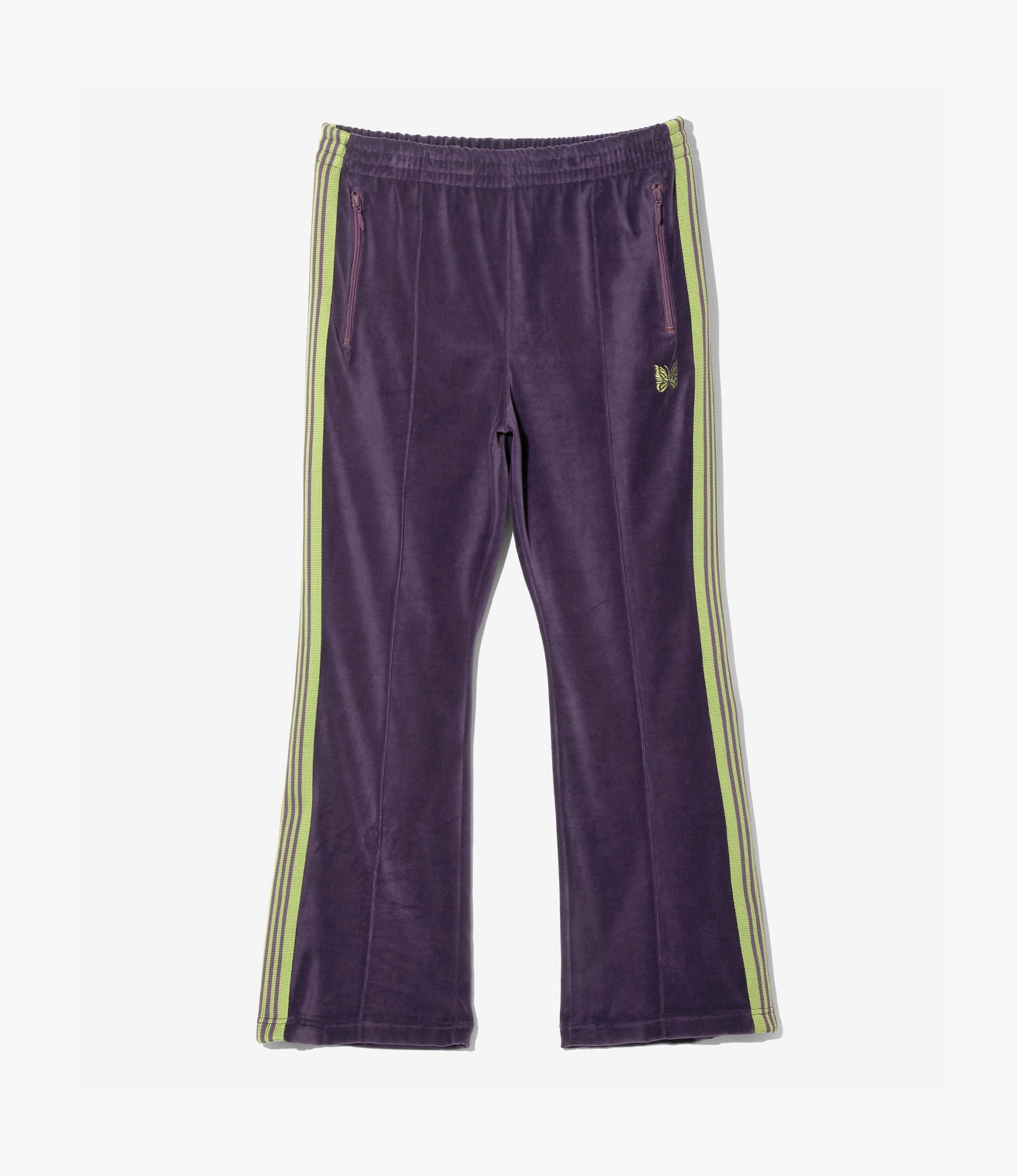 Boot-Cut Track Pant ?C Purple Velour CompressionSupport Weekend Ready