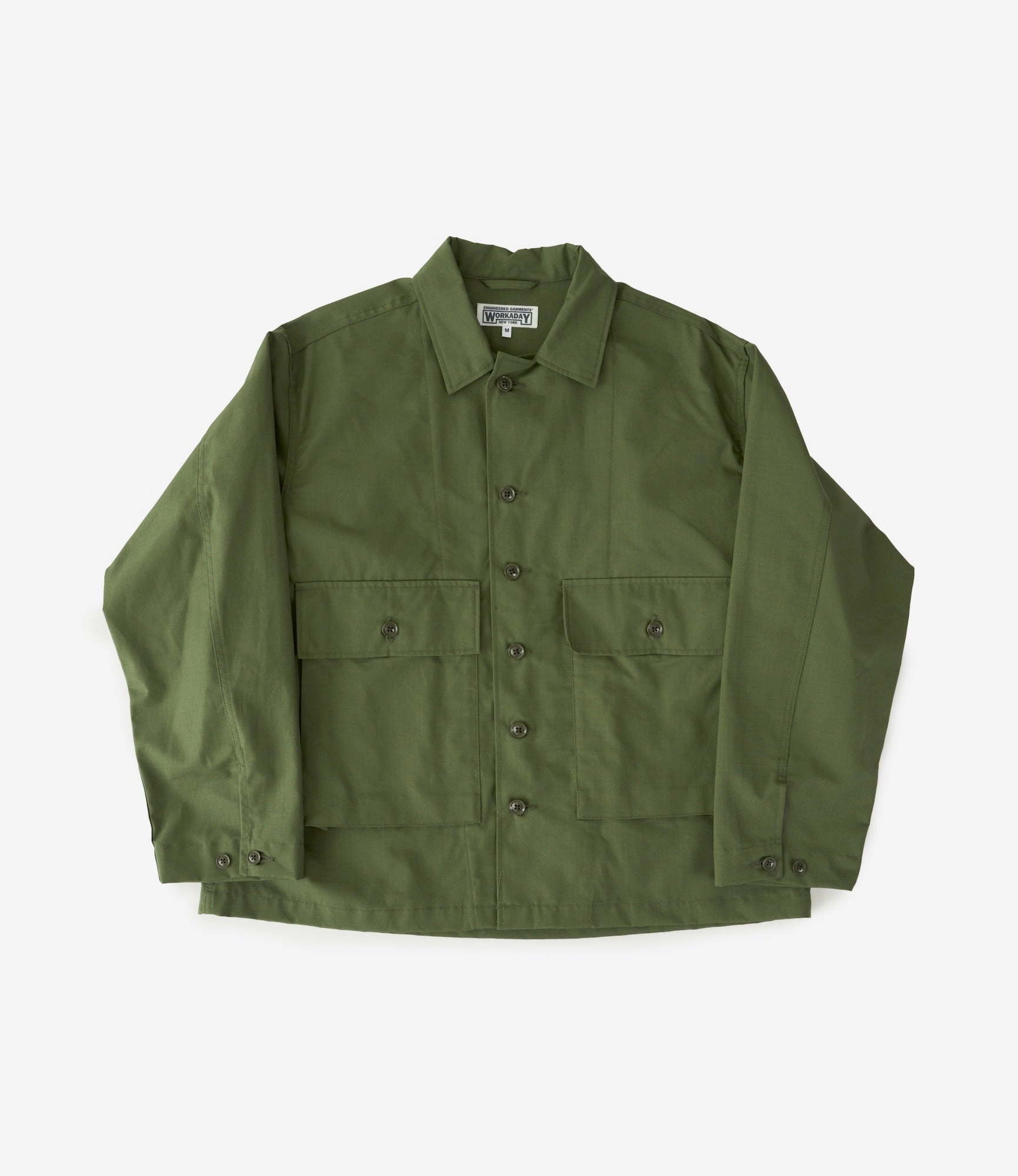 Product Sea Bees Jacket ?C Olive Ripstop Cotton