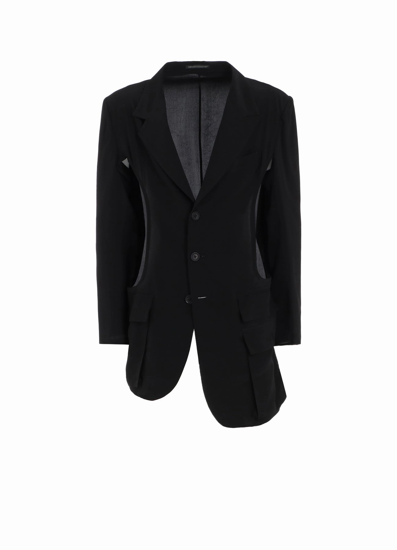 16M CREPE DE CHINE SIDE OPENED JACKET practice session