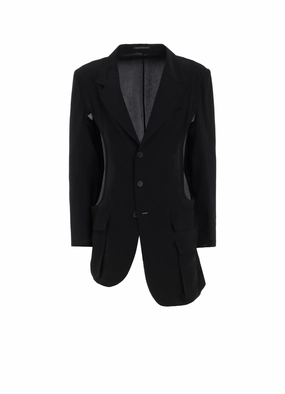 16M CREPE DE CHINE SIDE OPENED JACKET practice session