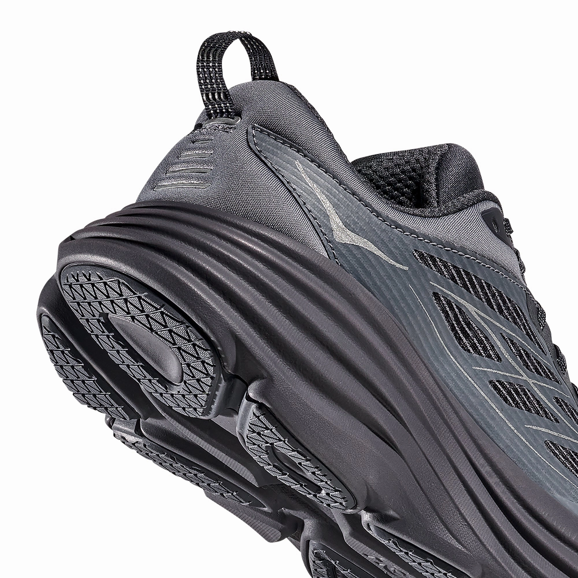 Hoka U Bondi 8 TS Caged Shoes Comfortable Toe Protection