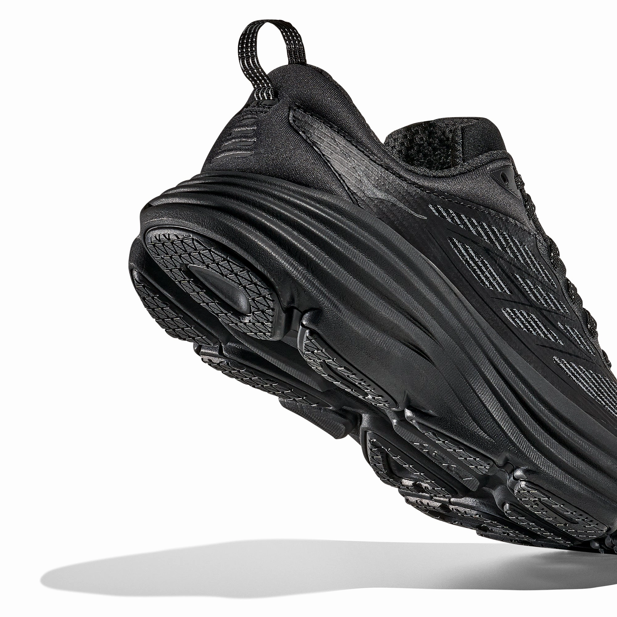 Wide fit Adjustable Straps Hoka U Bondi 8 TS Carged Shoes