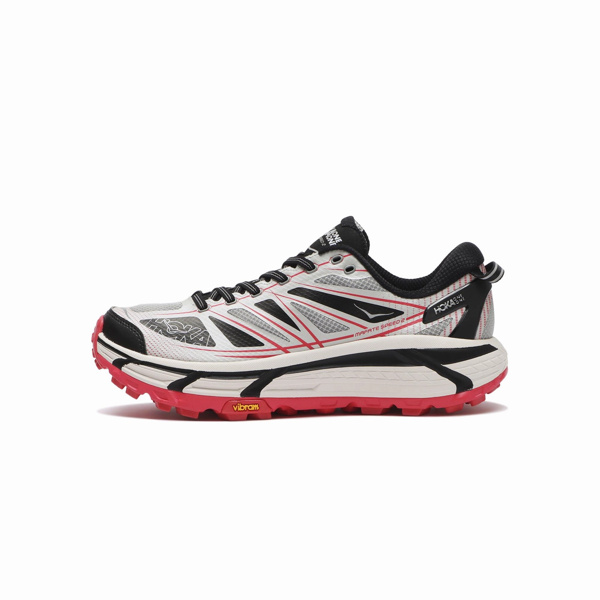padded - collar Comfort Ventilation Hoka U Mafate Speed 2 Shoes