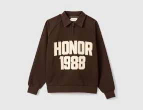 Honor The Gift 1988 Quarter Zip / Brown product value for money