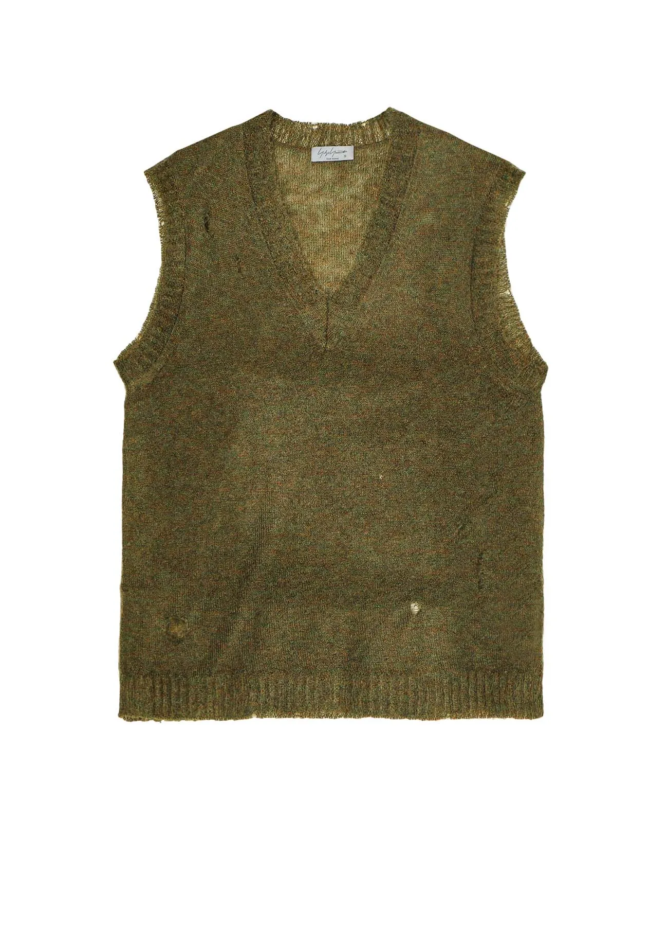 7G1P PLAIN STITCH V VEST Moisture Management