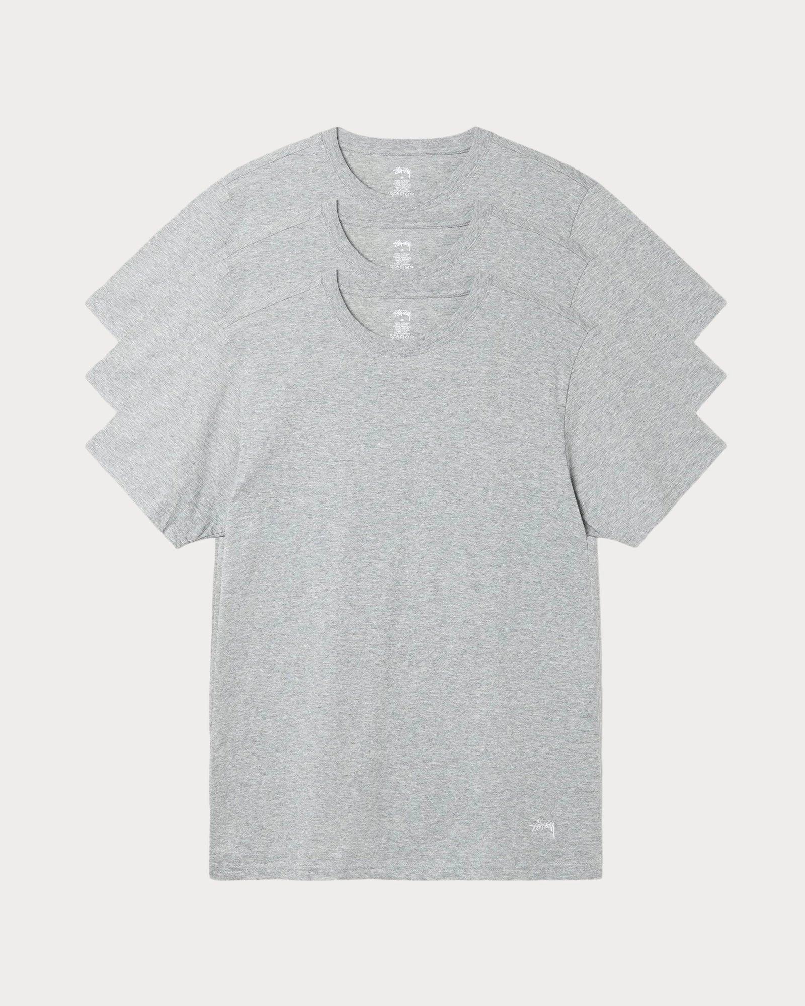 STUSSY UNDERSHIRT- 3 PACK Durable Material